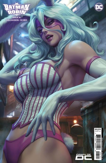 Batman And Robin #1 Cvr B Stanley Artgerm Lau Card Stock Var DC Comics Comic Book