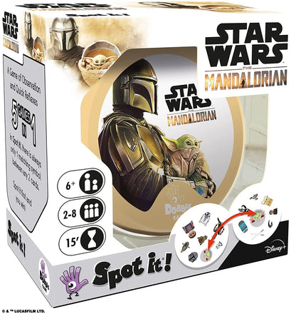 Spot It! Mandolorian Board Game by Zygomatic