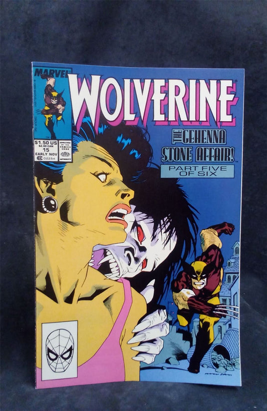 Wolverine #15 1989 Marvel Comics Comic Book