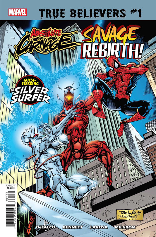 True Believers Absolute Carnage Savage Rebirth #1 () Marvel Comics Comic Book