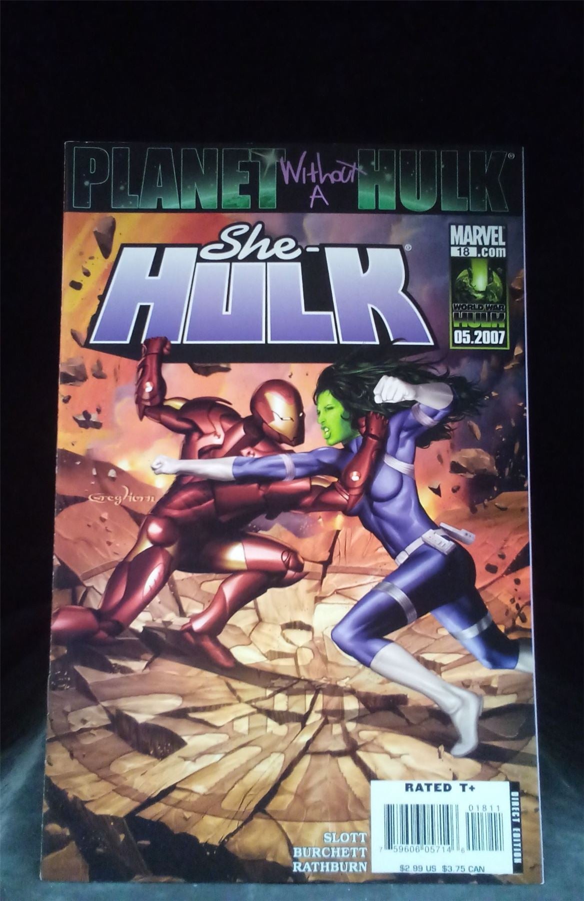 She-Hulk #18 2007 Marvel Comics Comic Book