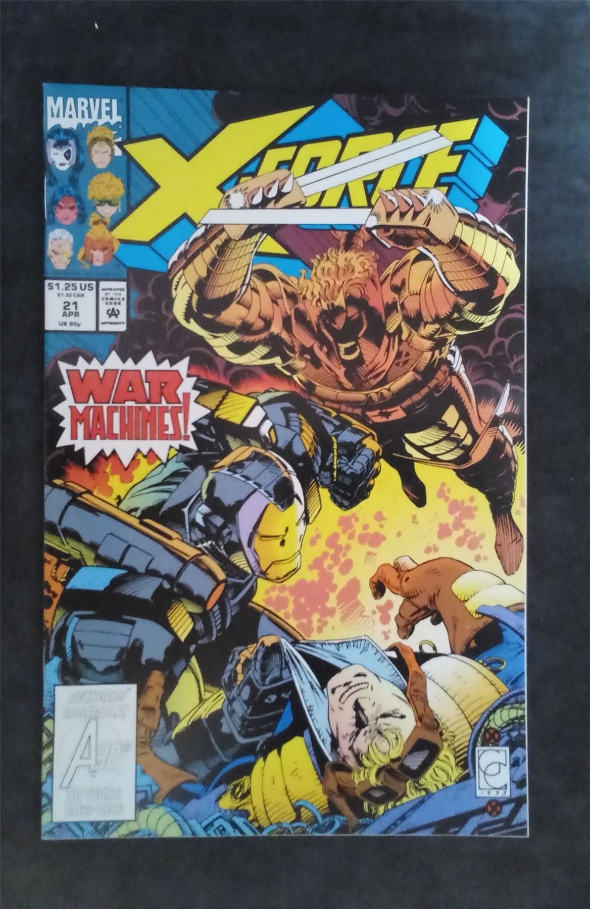 X-Force #21 1993 marvel Comic Book