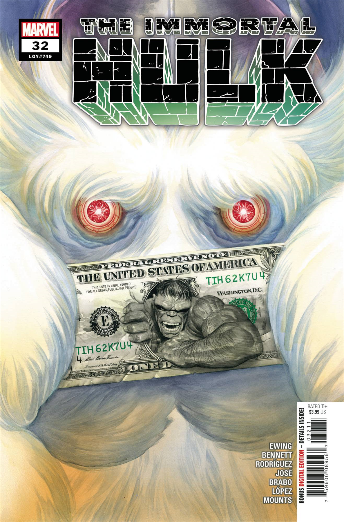 Immortal Hulk #32 () Marvel Comics Comic Book 2020