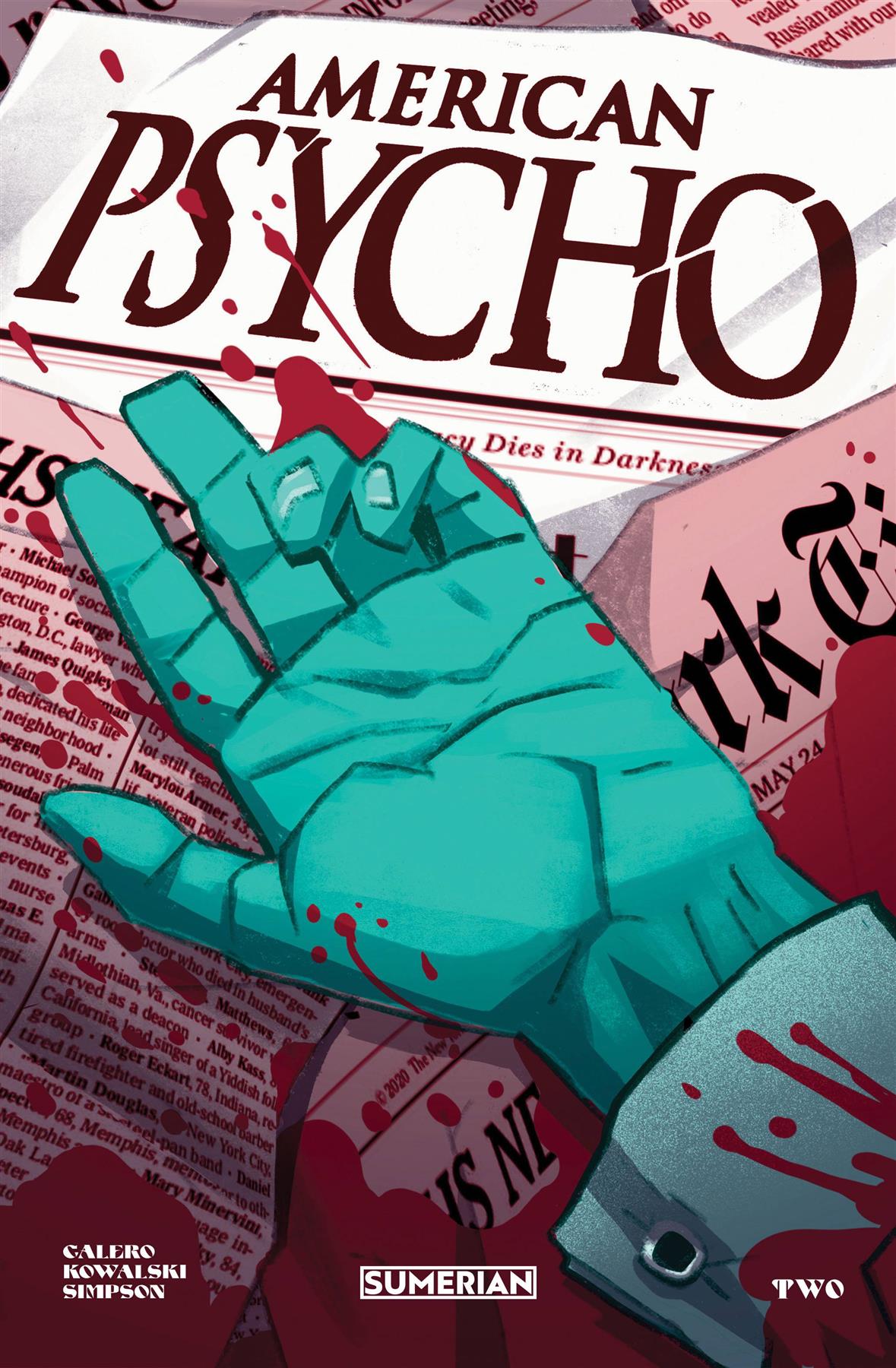 American Psycho #2 (of 5) Cvr D Colangeli (mr) Massive Comic Book