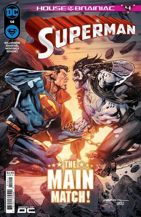 Superman #14 Cvr A Rafa Sandoval (house Of Brainiac) DC Comics Comic Book