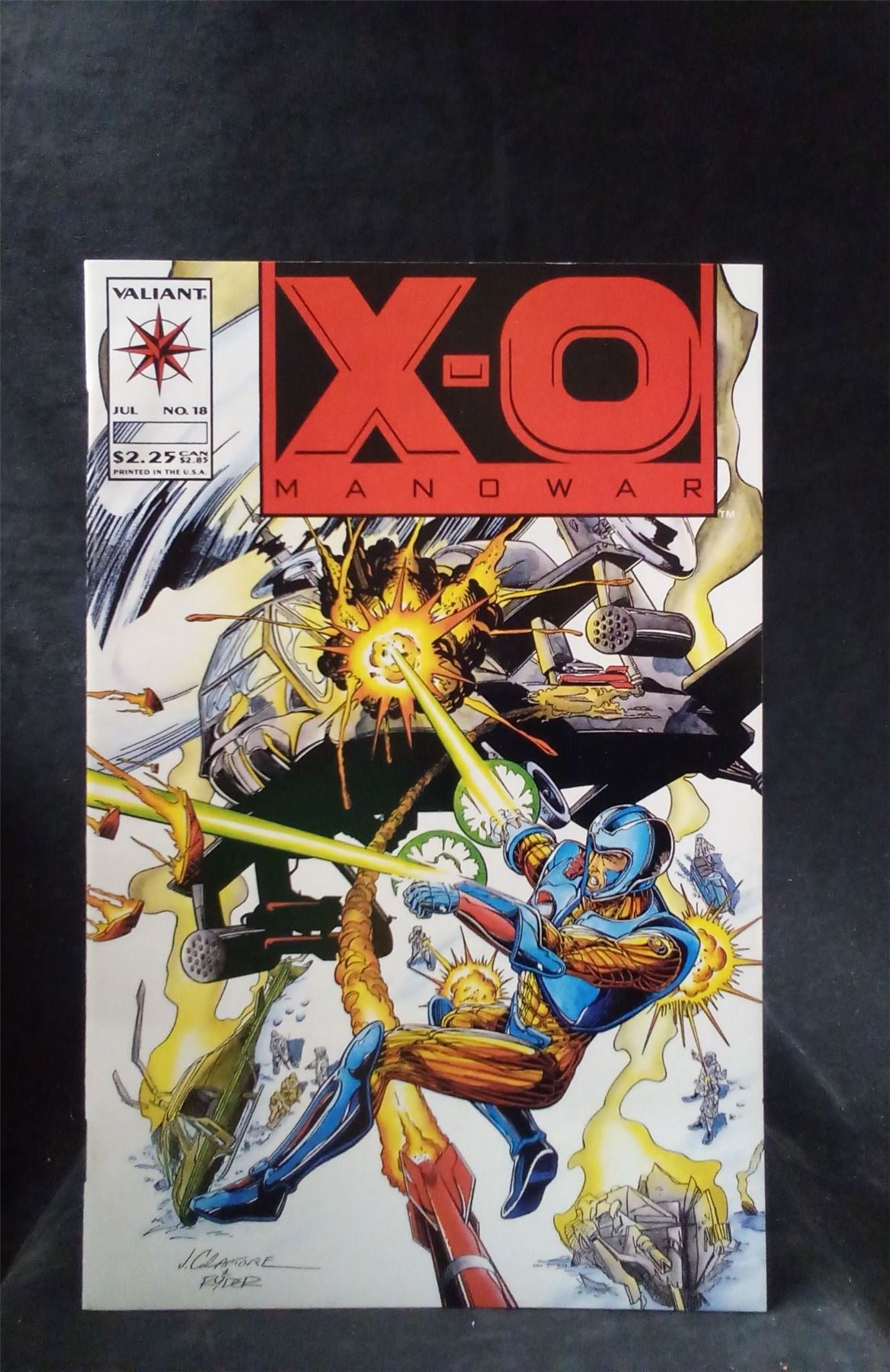 X-O Manowar #18 1993 valiant Comic Book