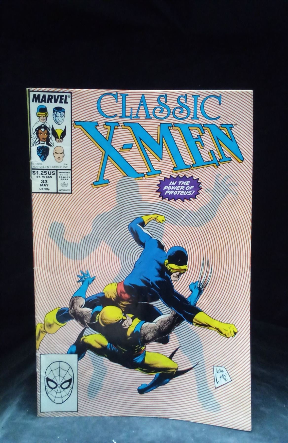 Classic X-Men #33 1989 Marvel Comics Comic Book