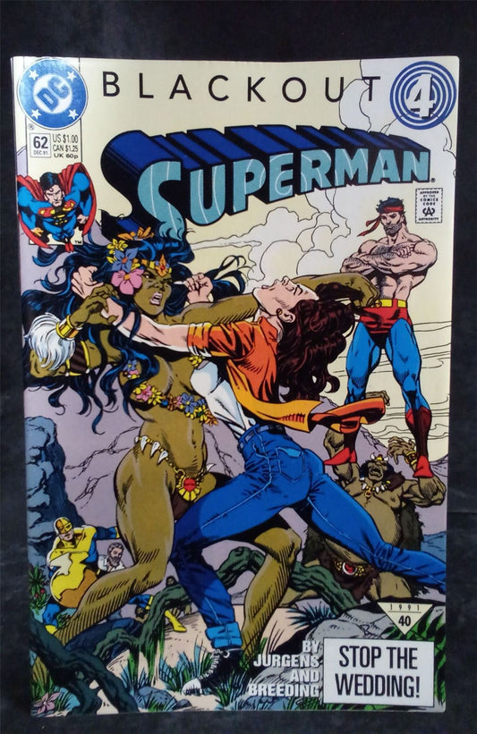 Superman #62 1991 DC Comics Comic Book