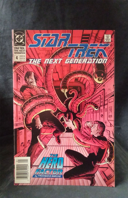 Star Trek: The Next Generation #4 (1990) DC Comics Comic Book