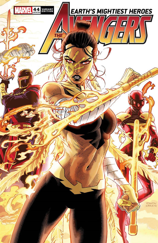 Avengers #44 Weaver Connecting Var Marvel Comics Comic Book