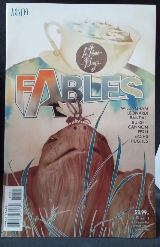 Fables #113 2012 vertigo Comic Book