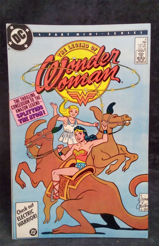 The Legend of Wonder Woman #4 1986 DC Comics Comic Book