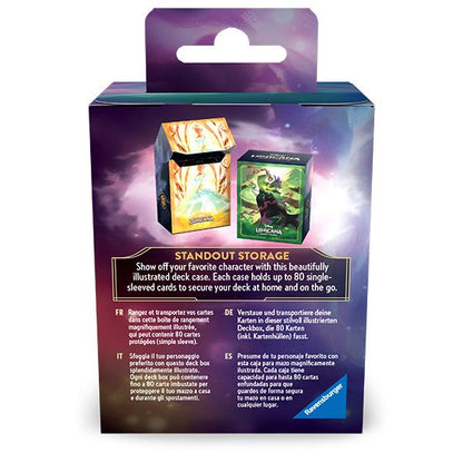 Disney Lorcana Archazia's Island Deck Box Ursula By Ravensburger