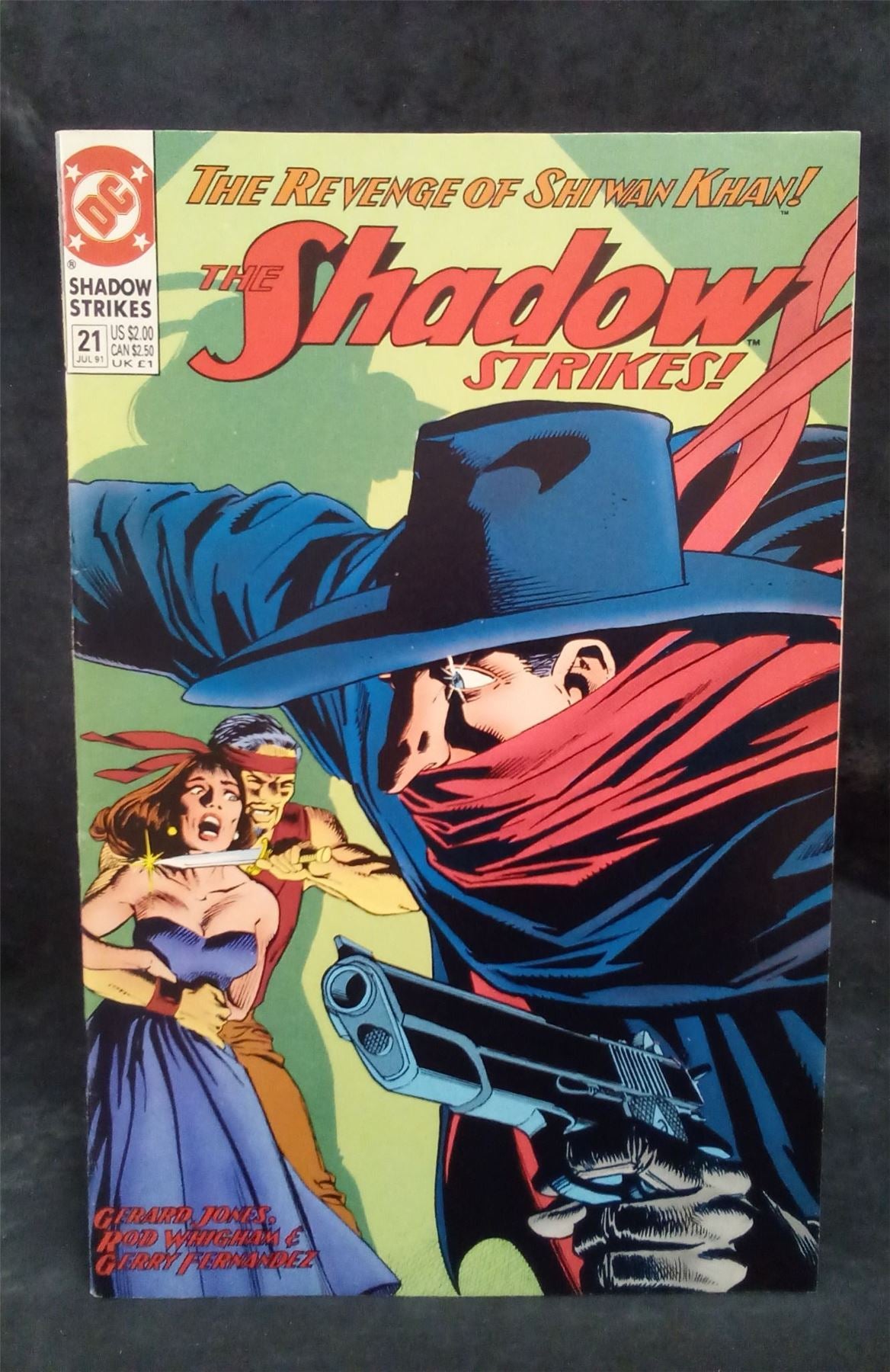 The Shadow Strikes #21 1991 DC Comics Comic Book