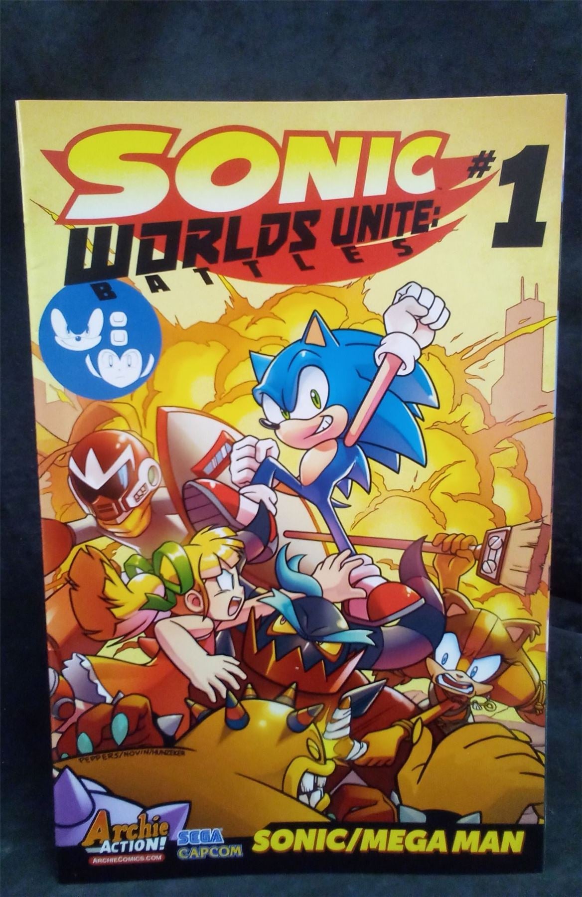 Sonic: Worlds Unite Battles 2015 Archie Comics Comic Book