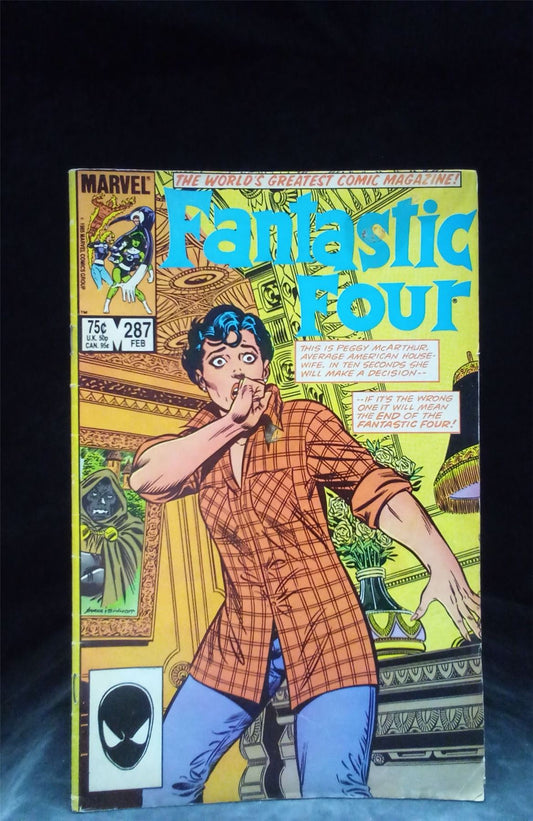 Fantastic Four #287 1986 Marvel Comics Comic Book