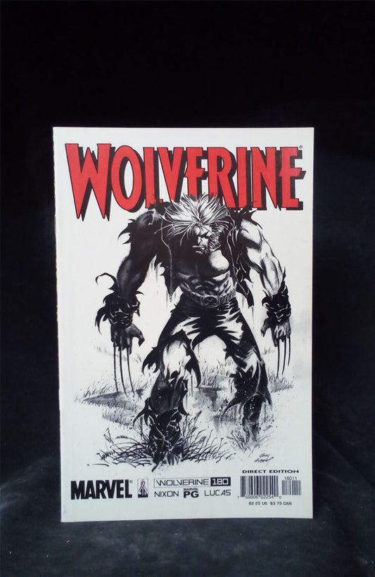 Wolverine #180 2002 Marvel Comics Comic Book