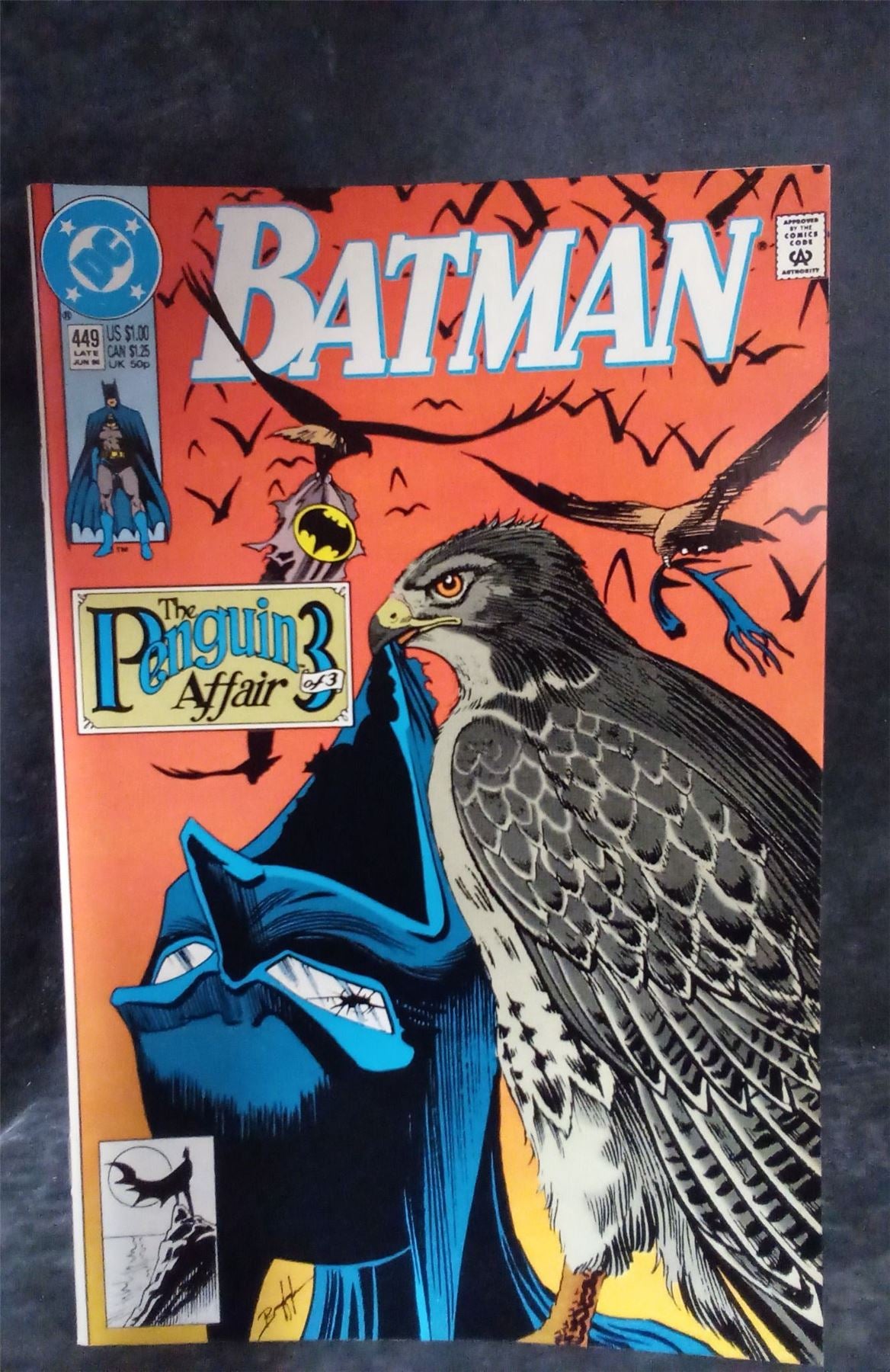 Batman #449 1990 DC Comics Comic Book