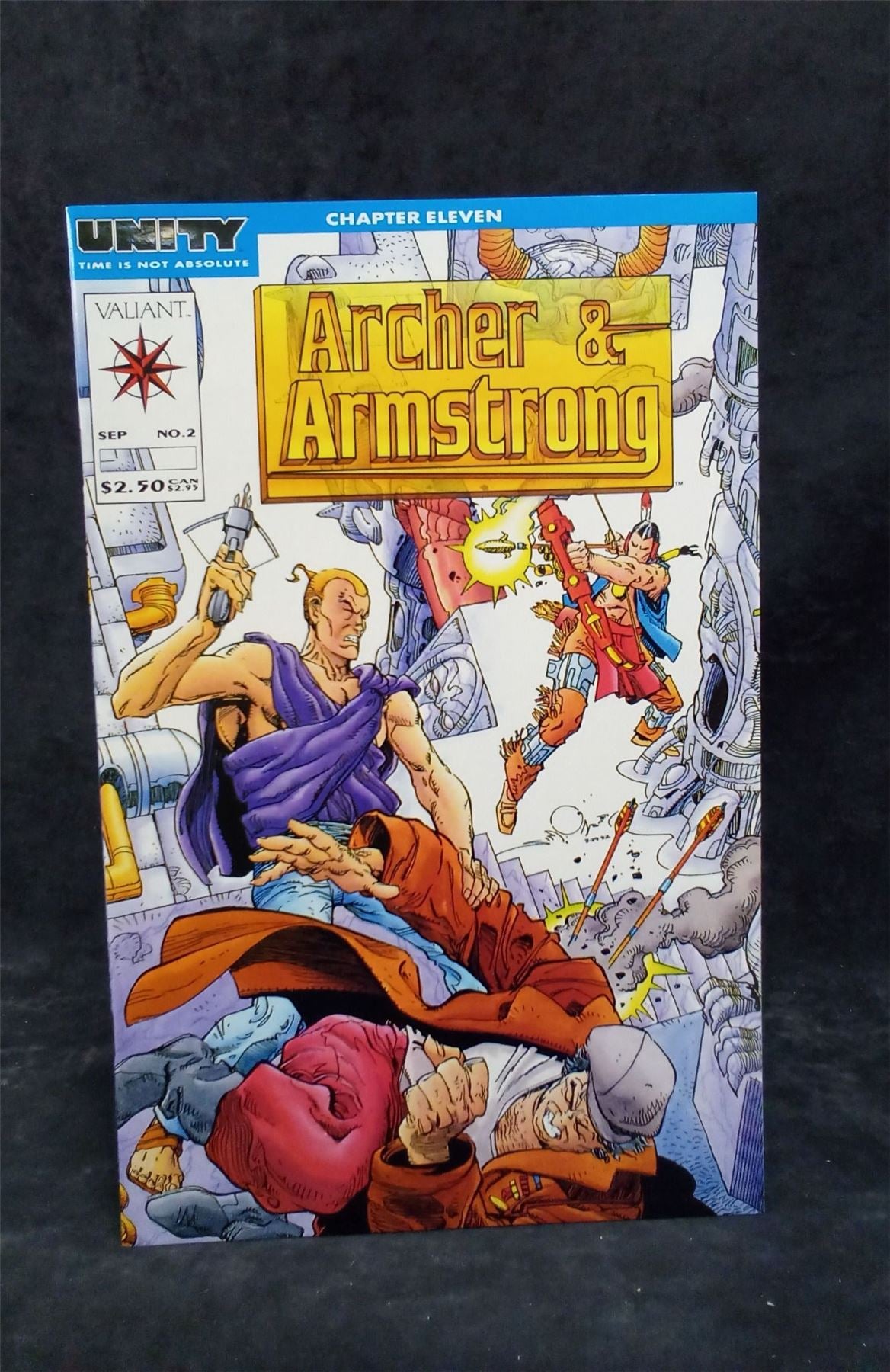 Archer & Armstrong #2 1992 valiant Comic Book