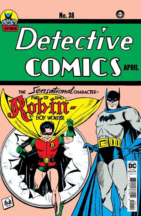 Detective Comics #38 Facsimile Edition (2022) DC Comics Comic Book