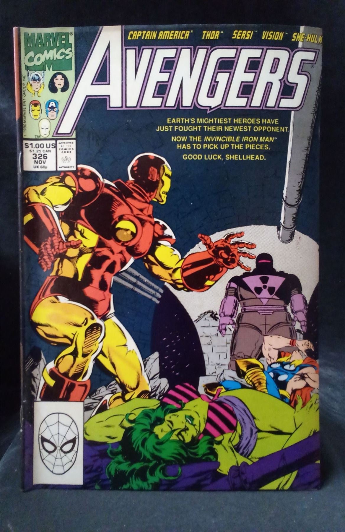 The Avengers #326 1990 Marvel Comics Comic Book
