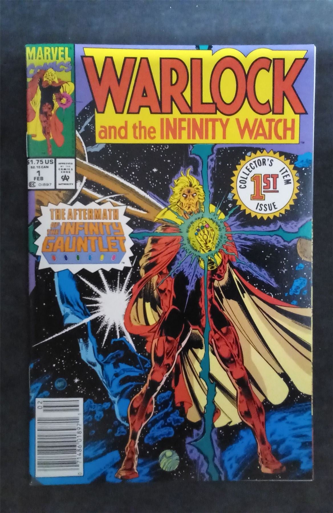 Warlock and the Infinity Watch #1 1992 marvel Comic Book