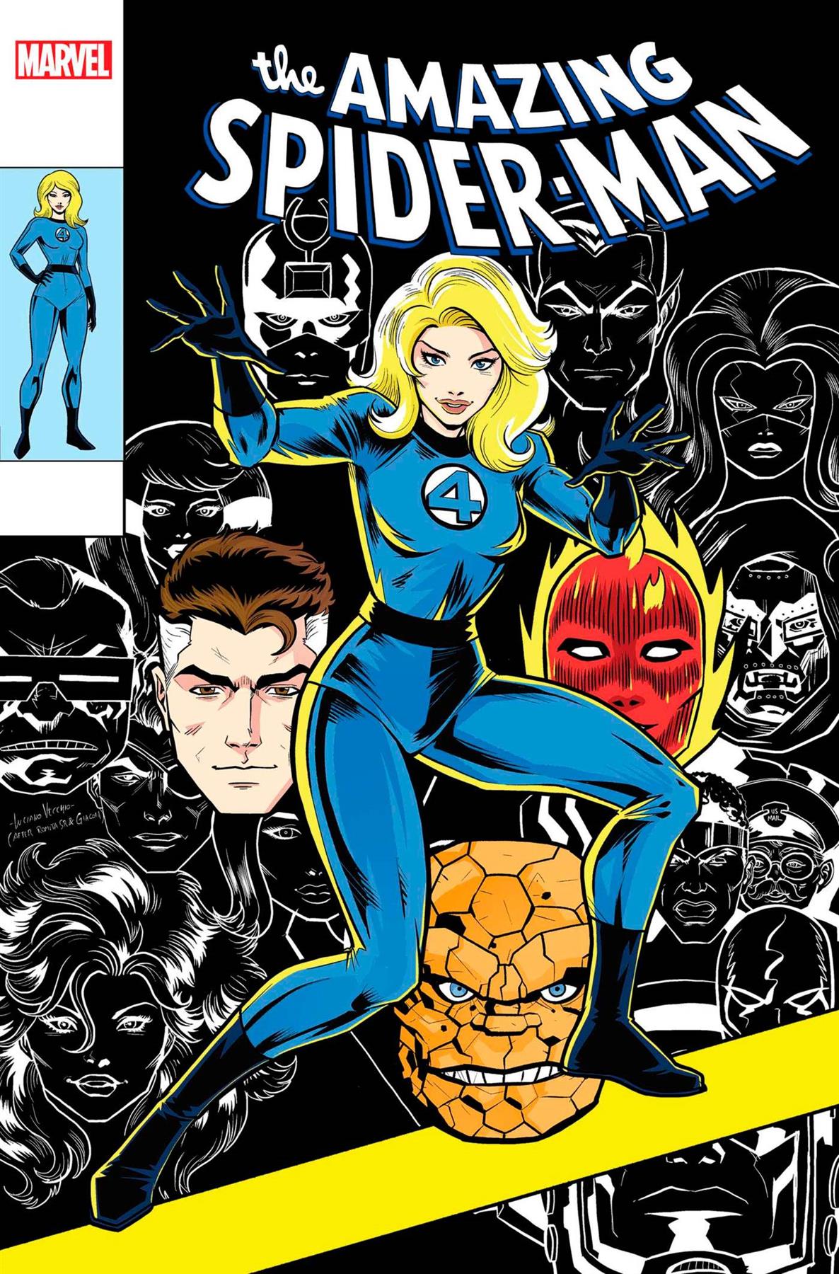 Amazing Spider-man #65 Vecchio Fantastic Four Homage Var Vecchio Fantastic Four Homage Var Marvel Prh Comic Book 2025