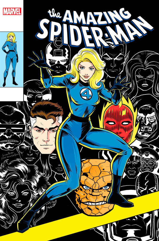 Amazing Spider-man #65 Vecchio Fantastic Four Homage Var Vecchio Fantastic Four Homage Var Marvel Prh Comic Book 2025