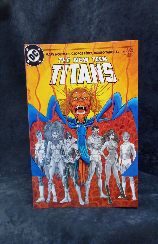 The New Teen Titans #4 1985 DC Comics Comic Book