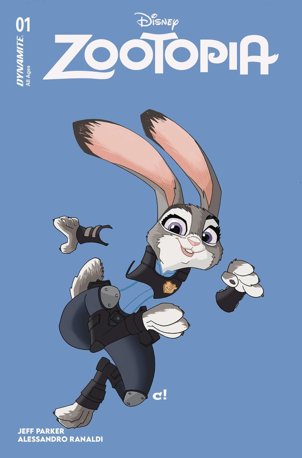 Zootopia #1 Cvr C Rousseau Color Bleed (c: 1-0-0) Dynamite Comic Book