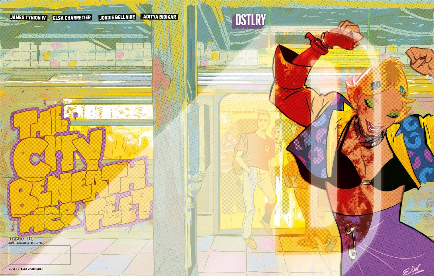 City Beneath Her Feet #1 Cvr E 50 Copy Incv Cvr E 50 Copy Incv Dstlry Media Comic Book 2024