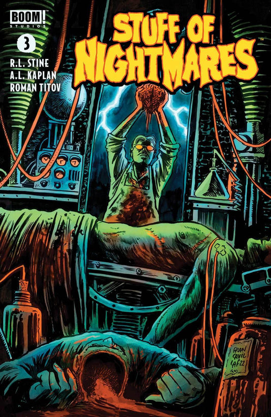 Stuff Of Nightmares #3 (of 4) Cvr A Francavilla Boom! Studios Comic Book