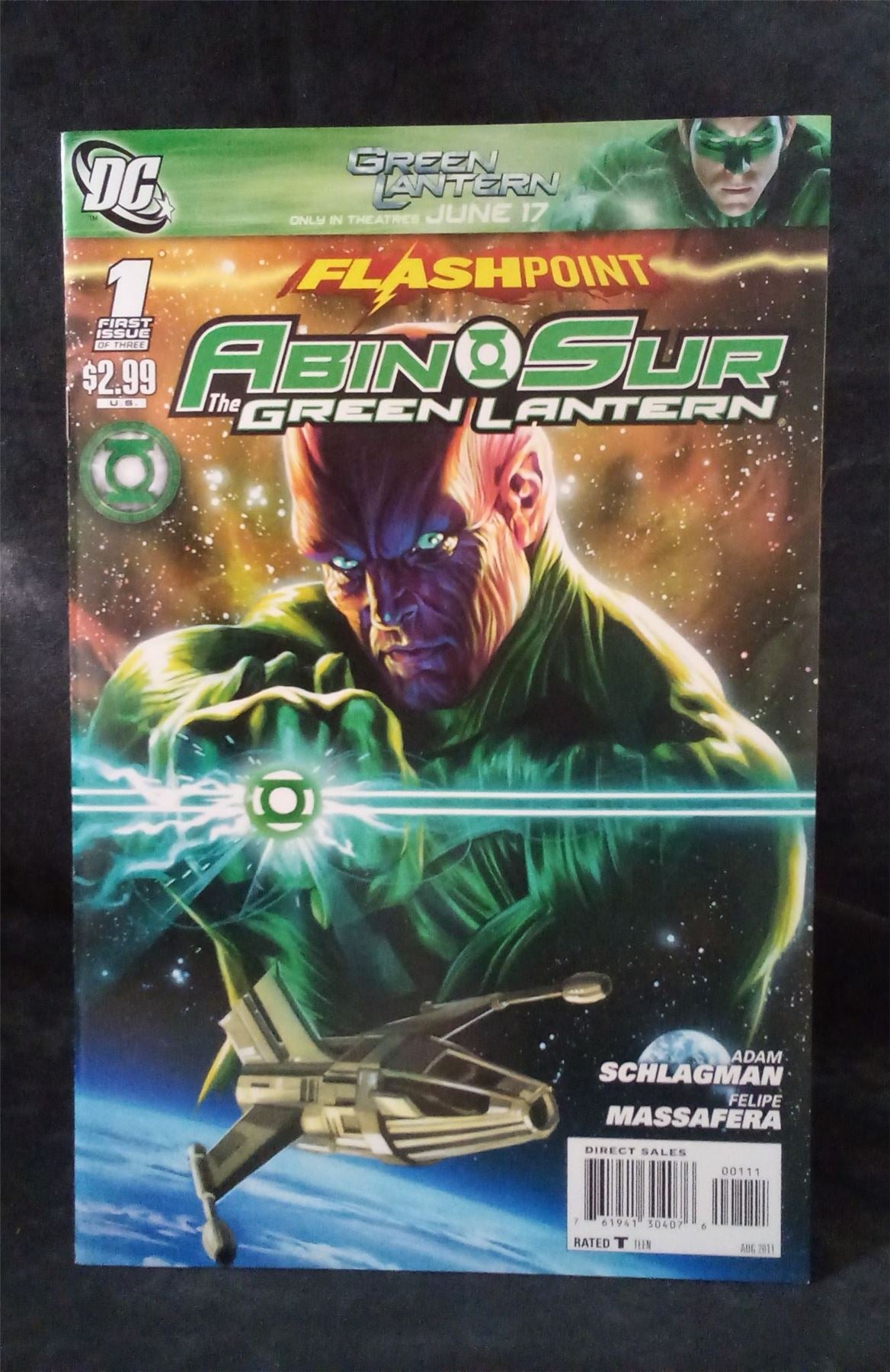 Flashpoint: Abin Sur - The Green Lantern #1 2011 DC Comics Comic Book