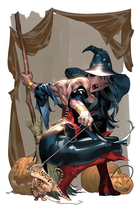 Wonder Woman #25 Cvr E Yasmine Putri Pumpkin Spicy Card Stock Var DC Comics Comic Book