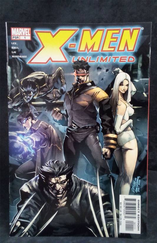 X Men Unlimited #1 2004 Marvel Comics Comic Book