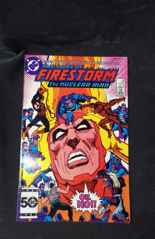 The Fury of Firestorm #45 Direct Edition 1986 dc-comics Comic Book dc-comics Comic Book