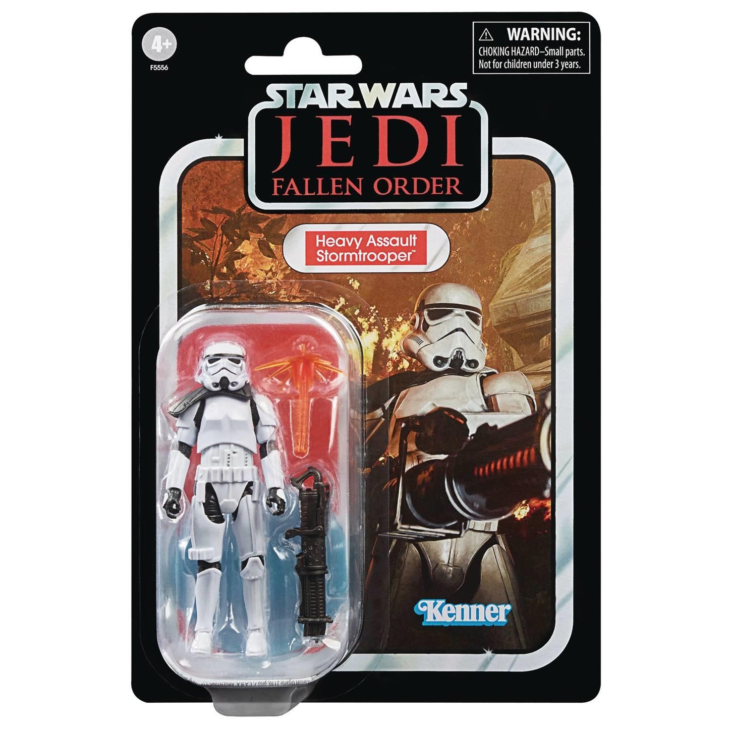 Sw Vintage 3-3/4in Hvy Assault Stormtrooper Action Figure