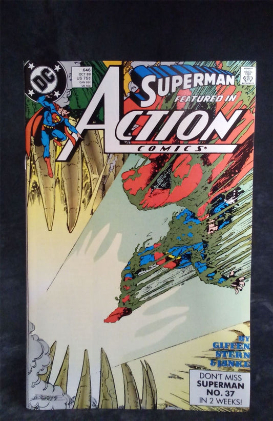 Action Comics #646 1989 DC Comics Comic Book
