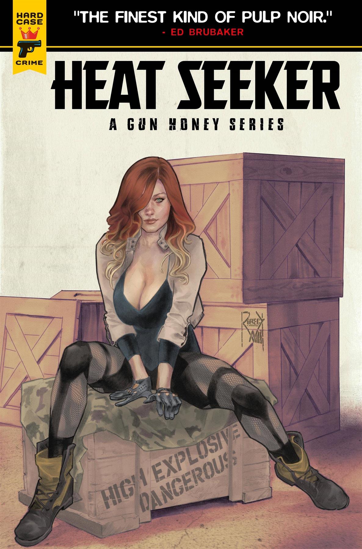 Heat Seeker Gun Honey Series #3 (of 4) Cvr B Robeck (mr) Titan Comics Comic Book