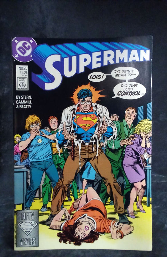 Superman #25 1988 DC Comics Comic Book