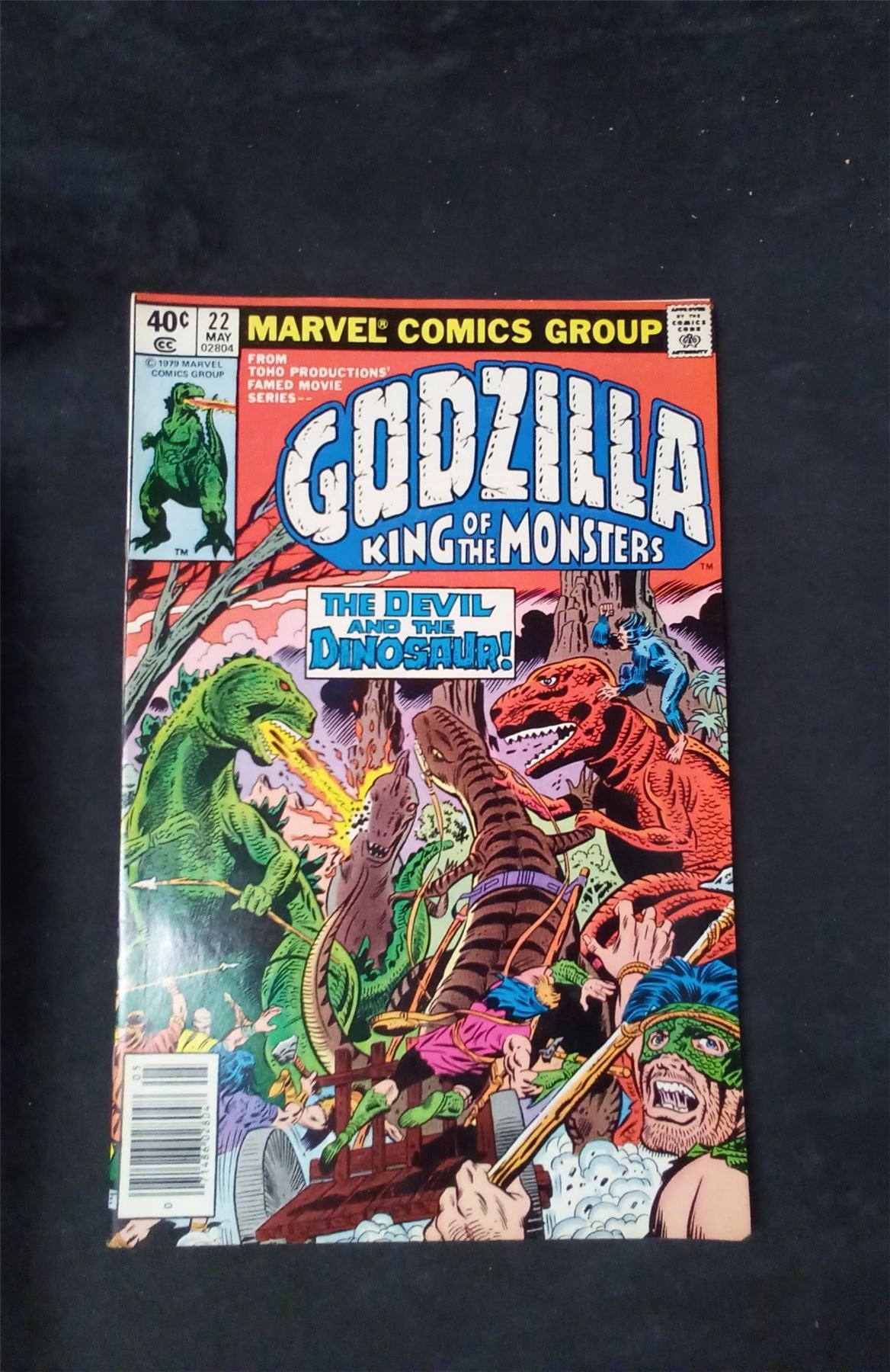 Godzilla #22 Regular Edition 1979 marvel Comic Book