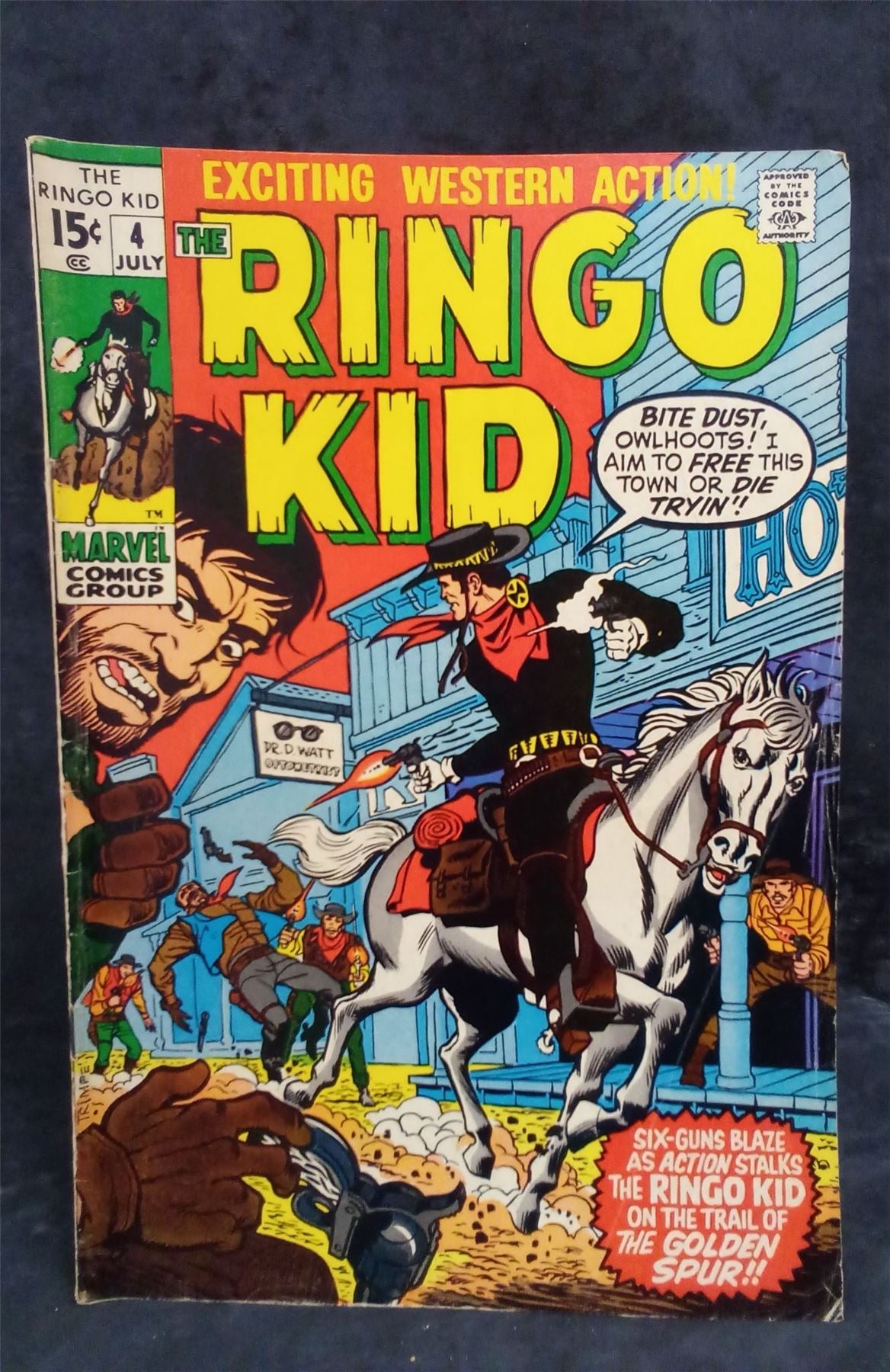 Ringo Kid #4 1970 Marvel Comics Comic Book