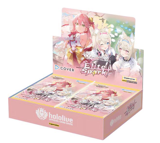 Hololive OCG Elite Spark Booster Box By Bushiroad