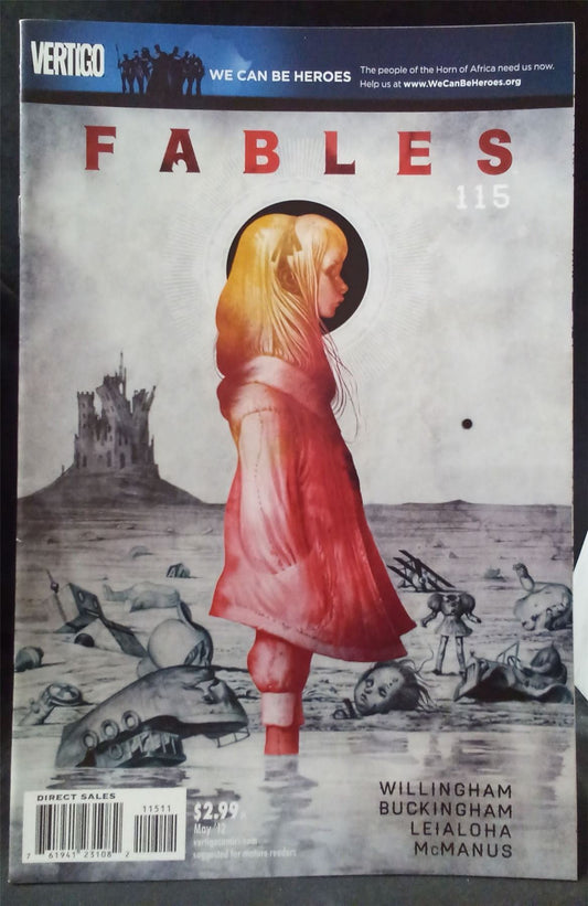Fables #115 2012 vertigo Comic Book