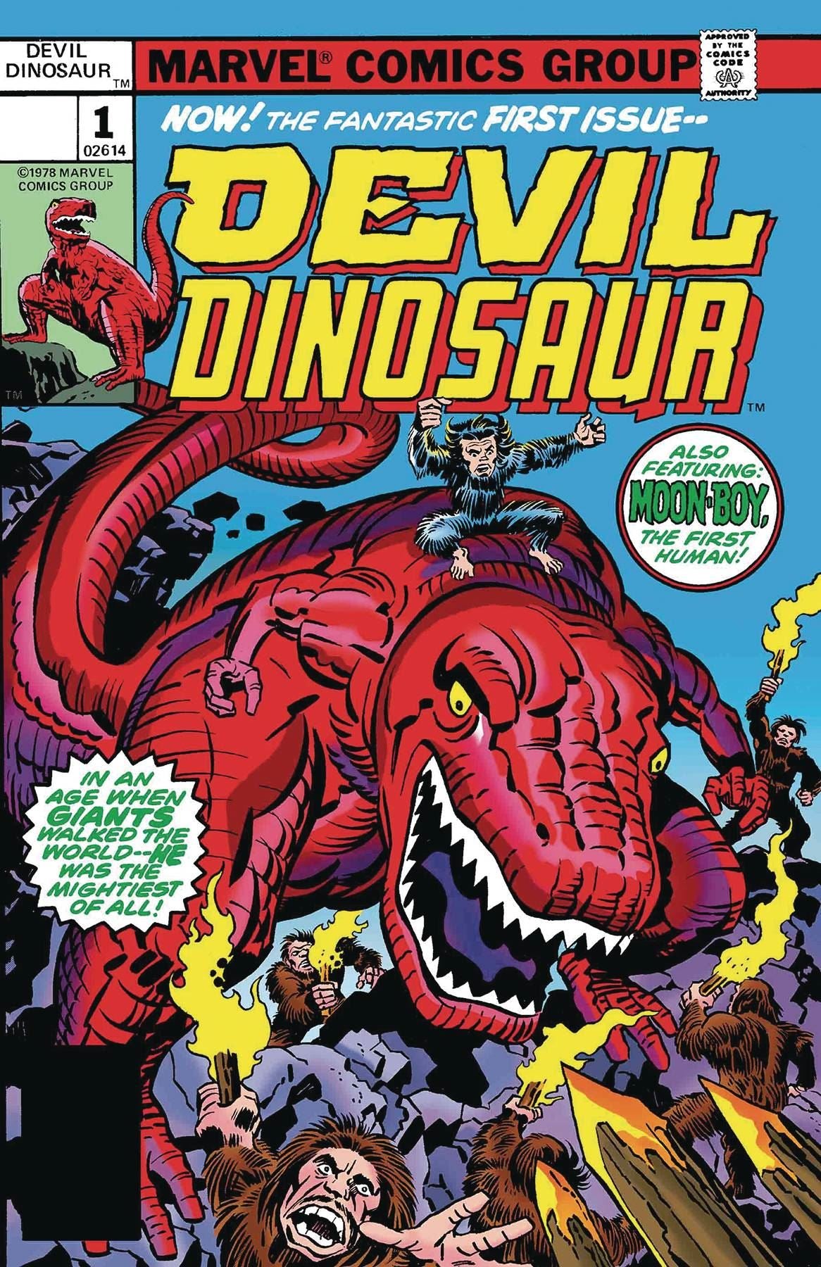 True Believers Kirby 100th Avengers Devil Dinosaur #1 () Marvel Comics Comic Book