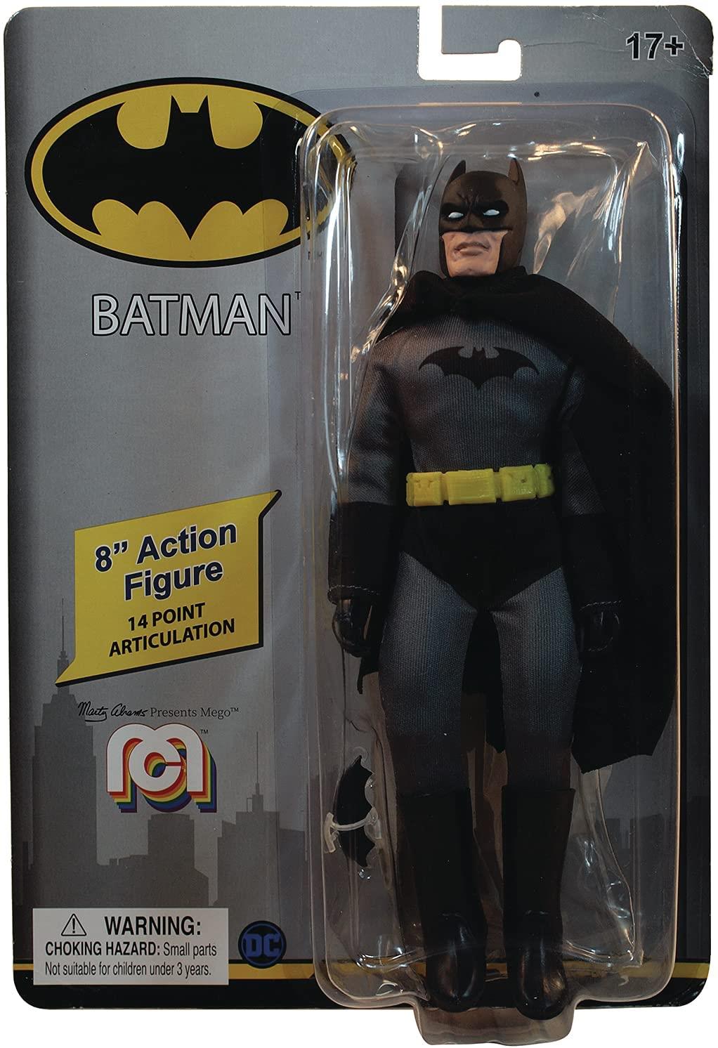 Mego Dc Comics Batman 8in Action Figure