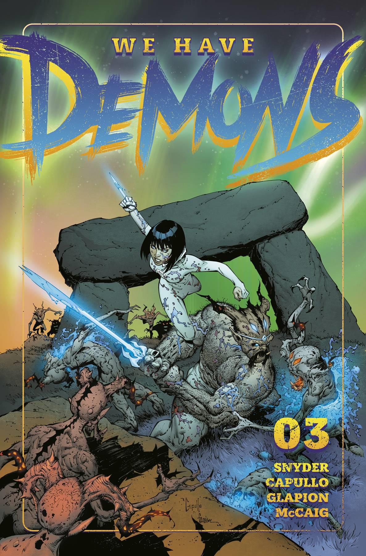 We Have Demons #3 (of 3) Cvr C Foil Capullo (mr) Dark Horse Comics Comic Book
