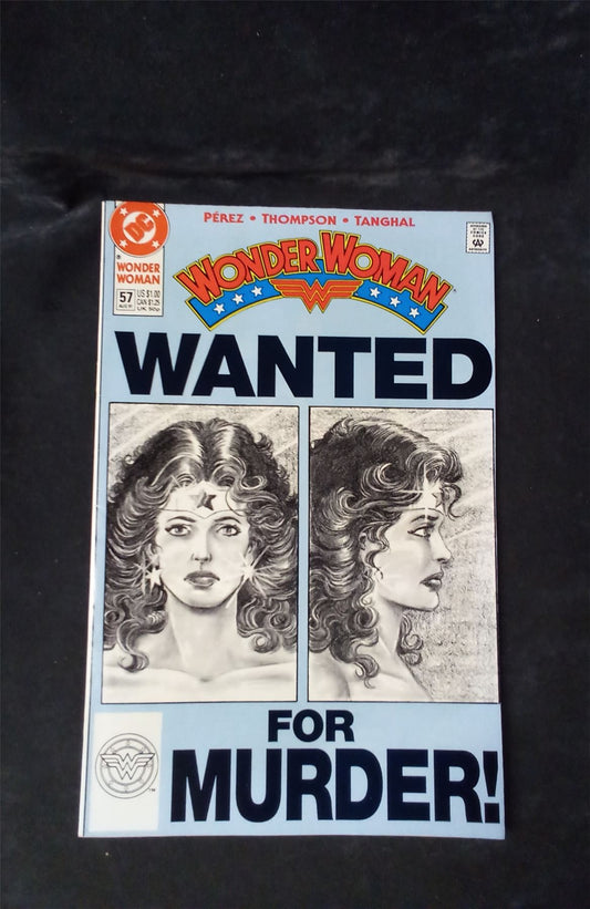 Wonder Woman #57 Direct Edition 1991 dc-comics Comic Book dc-comics Comic Book