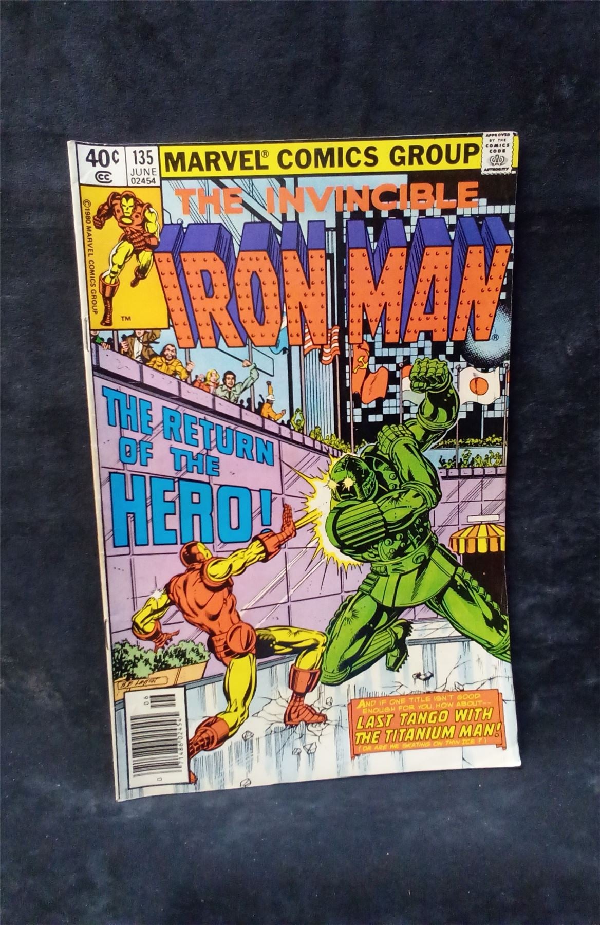 Iron Man #135 1980 marvel Comic Book