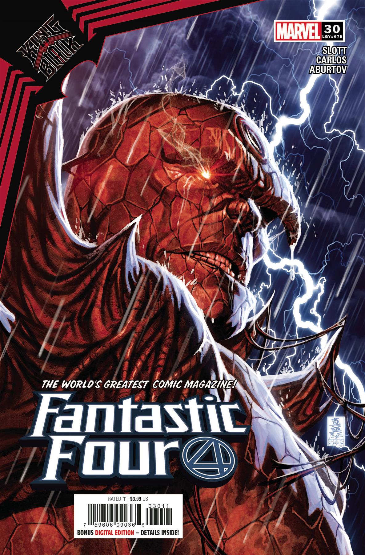Fantastic Four #30 Kib (Kib) Marvel Comics Comic Book 2021